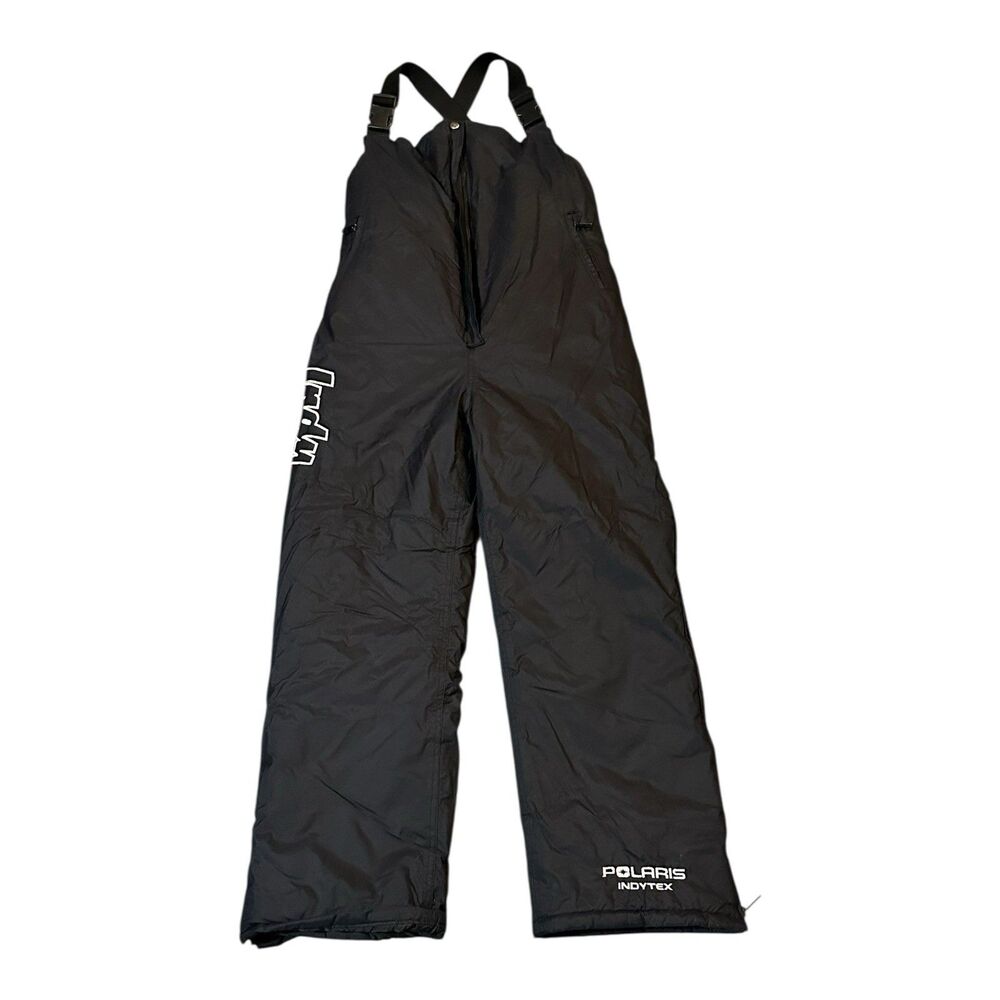 Polaris Winterwear Vintage Womens Black Bibs Overalls Snow Ski Winter pants USA